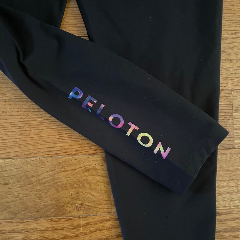 Peloton Spirit Cadence Leggings Womens XL Black High Rise Athletic Pants NWT